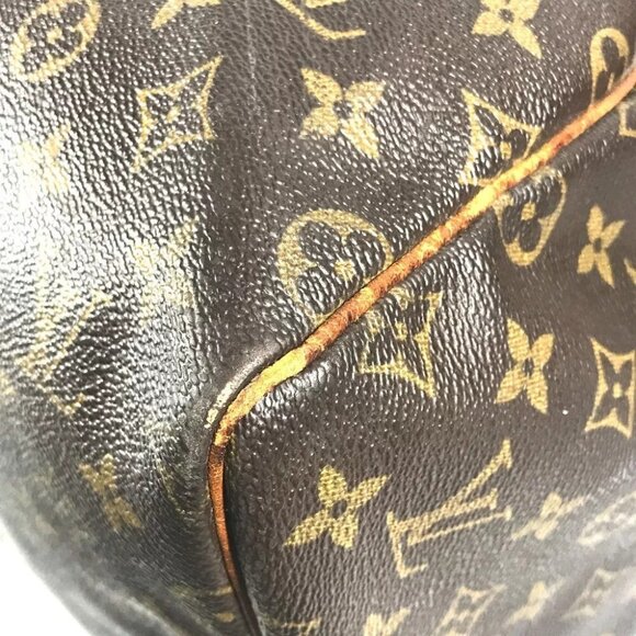 LOUIS VUITTON M41424 Monogram Keepall55 travel bag Duffle Bag Brown - Picture 6 of 14